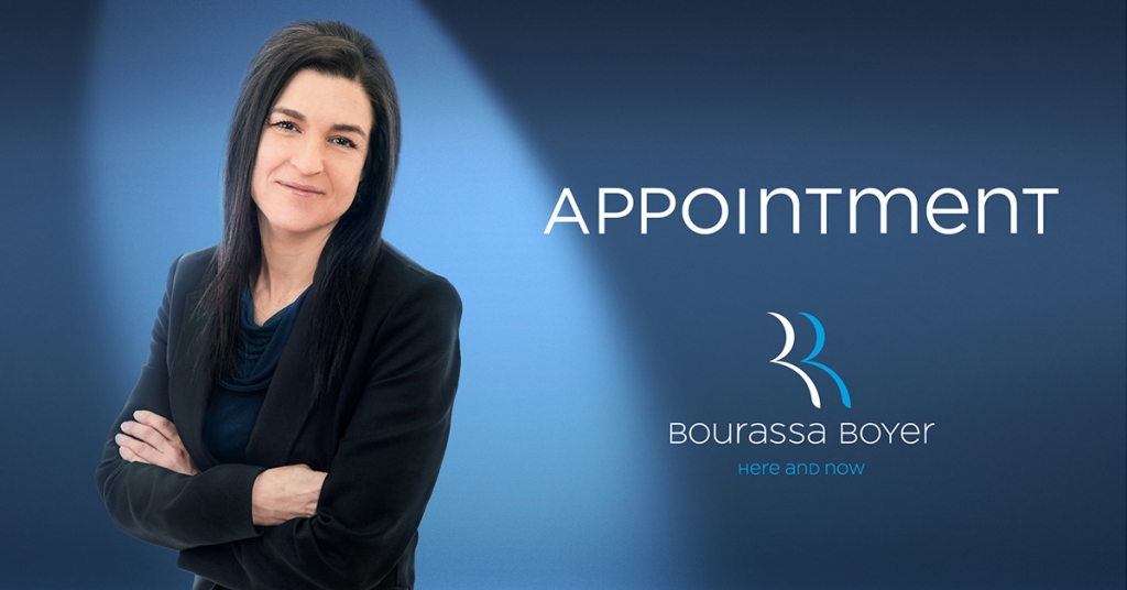 BB Nomination Carole St Pierre 1200x628 EN 1024x536 - A new partner at BOURASSA BOYER!