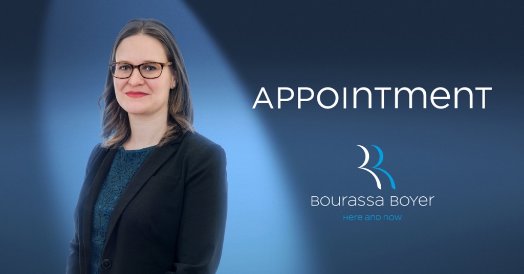 BB Nomination M H Matte 1200x628 EN 1024x536 - A new appointment at BOURASSA BOYER!